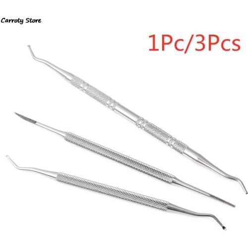 Toe Nail Care Hook Ingrown Double Ended Ingrown Toe Correction Lifter File Manicure Pedicure Toenails Clean Foot Care Tool