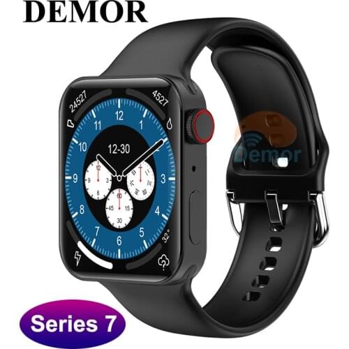 DEMOR D7 Pro Smart Watch Series 7 44mm Heart Rate Monitor IWO Smartwatch for Men Women Xiaomi Samsung Huawei Android 13 14 Phone