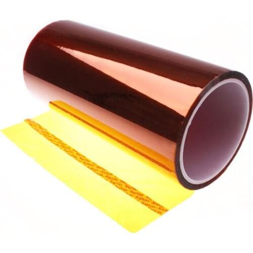 200mm x 33m/100ft Heat Resistant High Temperature Polyimide Adhesive Tape