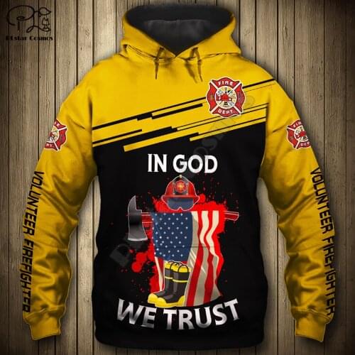 3D Frefighter printed Hoodie Sweatshirt Hoodie Sweatshirt Hoodies Harajuku Autumn Streetwear women men Casual Tracksuit