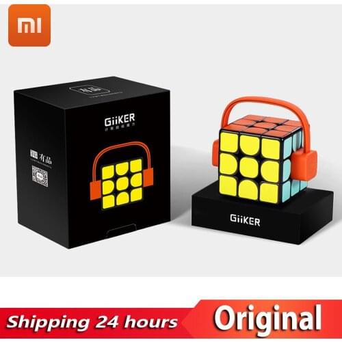 New Original Xiaomi Mijia Giiker i3 AI Intelligent Super Cube Smart Magic Magnetic Bluetooth APP Sync Puzzle Toys