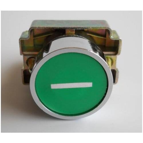 XB2BA3311 (1PC) 1NO XB2-BA3311 Symbol Momentary GREEN Flush Push-button