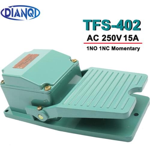 TFS-402 Foot Switch Pedal Switch 15A AC 380V AC 250V 50HZ