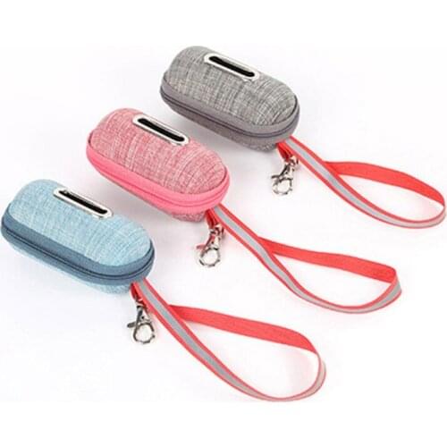 3 Colors Portable Dog Poop Biodegradable Bag Dispenser Pet Waste Bag Dispenser Pets Garbage Bags Organizer Pet Dog Supplies
