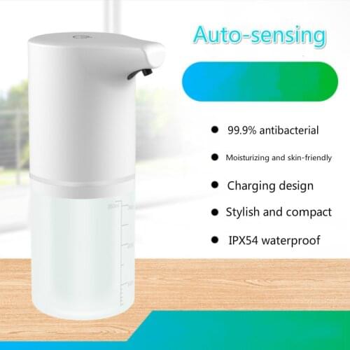 Automatic Soap Dispenser USB Charging Infrared Induction Sensor Hand Washer Hand Sanitizer Touchless Foam Bathroom Accessories
