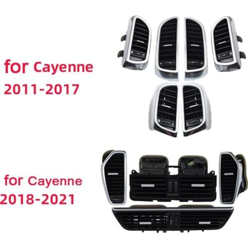 Car Air Conditioning Outlet Air Vent for Porsche Cayenne 2011-2016 Front Rear Left Right Whole Set Genuine Parts