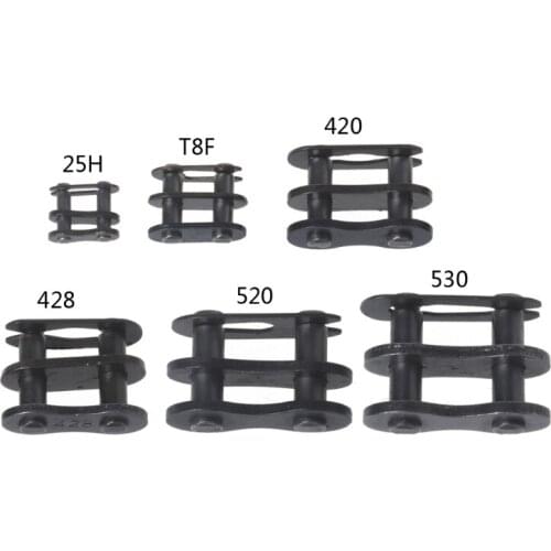 Motorcycle Chain Buckle Ring Link 25H# T8F# 420# 428# 520# 530