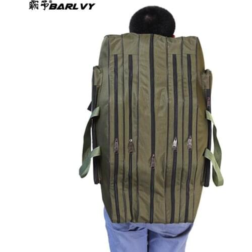 Fishing Rod Bag Folding Fishing Tackle Case Five Layers Fishing Bag 80cm/90cm