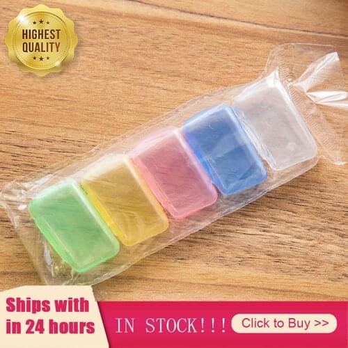 5Pcs/Lot Portable Toothbrush Head Cover Case Bathroom Accessory For Travel Hiking Camping Toothbrush Box Brush Cap Case Support