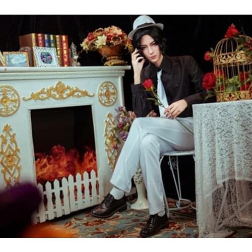 Demon Slayer: Kimetsu no Yaiba Kibutsuji Muzan Cosplay Carnaval Costume Halloween Christmas Costume