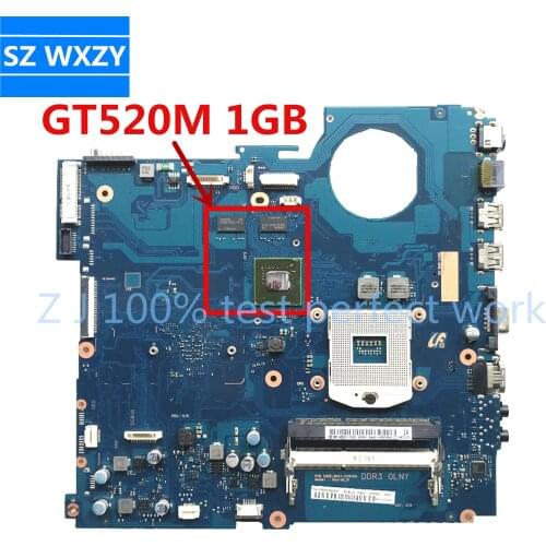 For Samsung RV520 NP-RV520 Laptop Motherboard BA92-08186A BA92-08186B HM65 N12P-GV-S-A1 GT520M 1GB 100% Tested Fast Ship