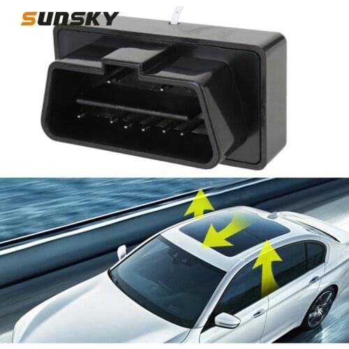 For Toyota Car Window Roll Up Closer OBD Controller 3 in 1 Window Lift + Sunroof + Lock Window Close System