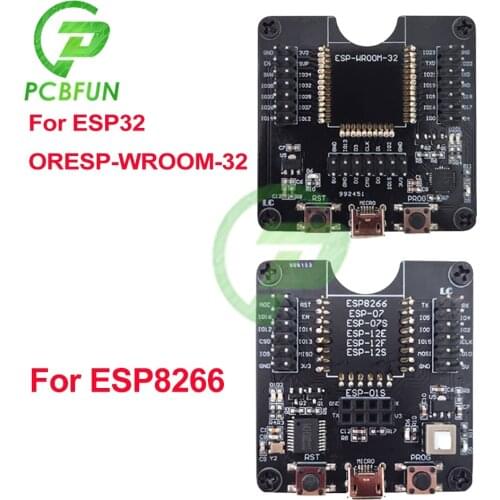 ESP8266 ESP-WROOM-32 ESP32-WROVER Development WIFI Board Test Frame Burning Fixture Tool Downloader for ESP-01S ESP12S ESP07S