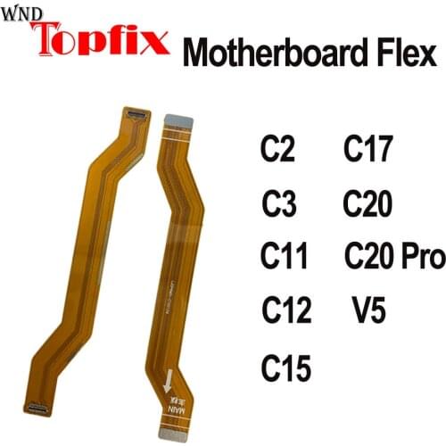 Motherboard Connection Flex Cable For Realme C2 C3 C11 C12 C15 C17 C20 Pro MainBoard Flex Cable For Reame V5 MainBoard Flex
