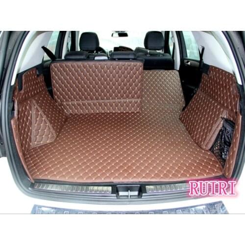 Good quality! Special cartrunk mats for Mercedes Benz GLE 350d Coupe 2018-2015 durable cargo liner boot carpets for GLE350d 2017