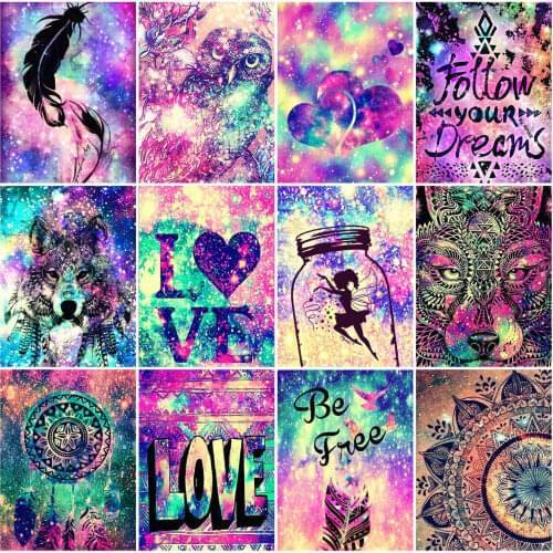 HUACAN 5D DIY Diamond Painting Full Square Landscape Home Decoration Embroidery Picture Handcraft Art Kits Gift