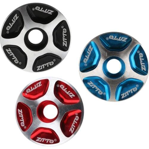 3 Pieces Mountain Bicycle Handlebar Top Cap Stem Cover 1-1/8'' MTB Carbon Headset 28.6mm Bike Parts