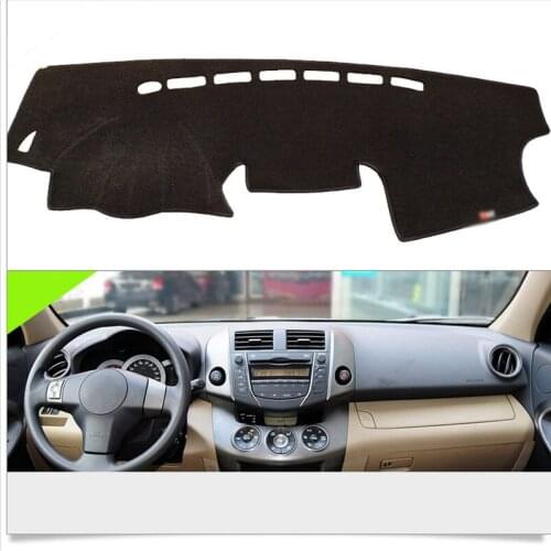 Interior Dashboard Carpet Photophobism Protective Pad Mat For Toyota RAV4 2012