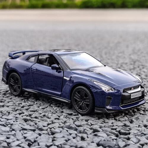 High Simulation Exquisite Diecasts&Toy Vehicles: RMZ city Car Styling R35 Supersport 1:36 Alloy Diecast Model Pull Back Toy Car