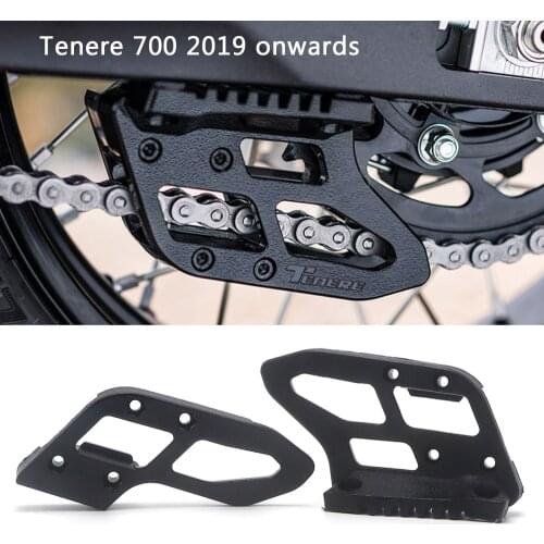 Motorcycle Chain Guide Pulley Chains Stabilizer Chainring Protector Plate Guard Cover For YAMAHA Tenere 700 XTZ XT700Z T 700 T7