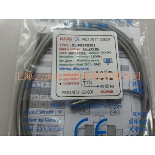 NEW ORIGINAL XL-F08P02E1 Taiwan kai fang KFPS twice from proximity switch