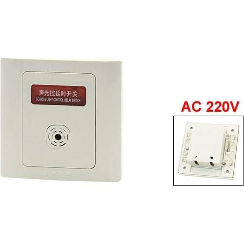 Wholesale Retail Passageway Garage Bathroom Sound Light Control Delay Switch for LED Bulb Energy Saving Incandescent Lamp