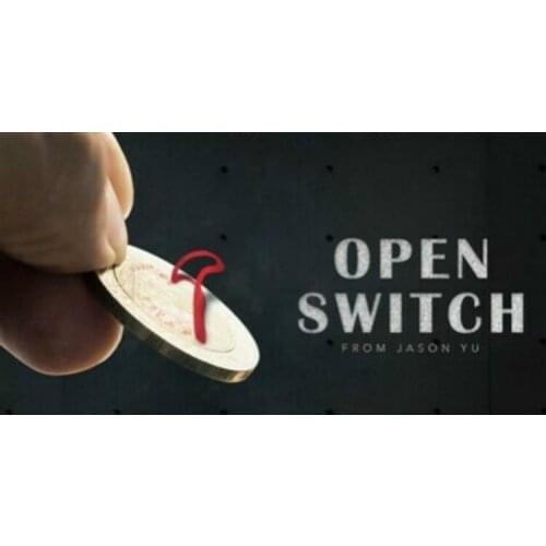 Open Switch by Jason Yu (DVD and Gimmicks) Card Magic Tricks,Street Magic Props,For Professional Magicians