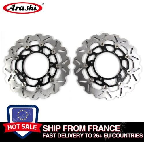 Ship From France For SUZUKI GSXR1300 HAYABUSA 2008 - 2015 CNC Front Brake Disc Rotors GSXR GSX R 1300 2009 2010 2011 2012 2013