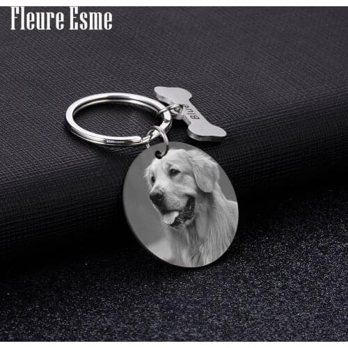 Personalized Custom Loss Of Dog Sympathy Tags For Pets Puppy Owners Pet With Name Memorial Cat Loss Gifts Mourning Pendant Tag