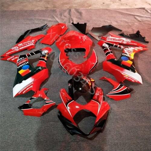 Complete Fairing For GSXR600 750 06-07 GSXR 750 06 07 GSXR 600 R750 K6 2006-2007 2006 2007 for Suzuki red black Fairing