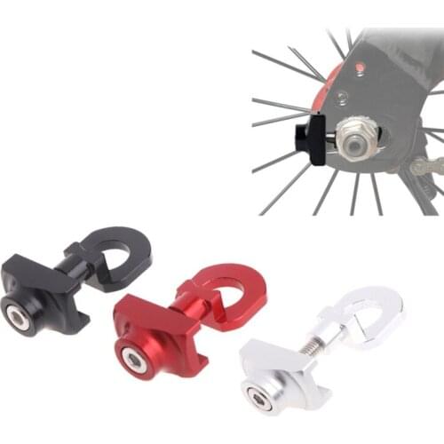 Folding Bike Chain Adjuster Ultralight Aluminum Chain Fastener Chain Adjuster for Special DIY Modification cycling tool