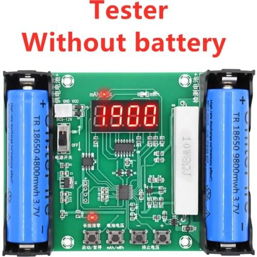 XH-M240 18650 lithium battery Capacity tester maH mwH digital discharge electronic load battery monitor