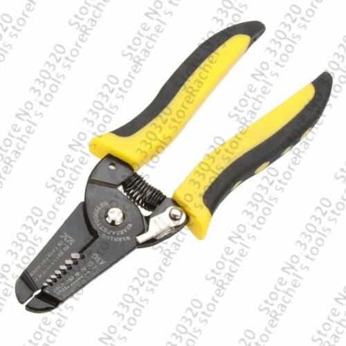 Precise Wire Stripper/Cutter Tool Clamp & Wire Cable Cutter Plier Tool Stripping 22-10AWG
