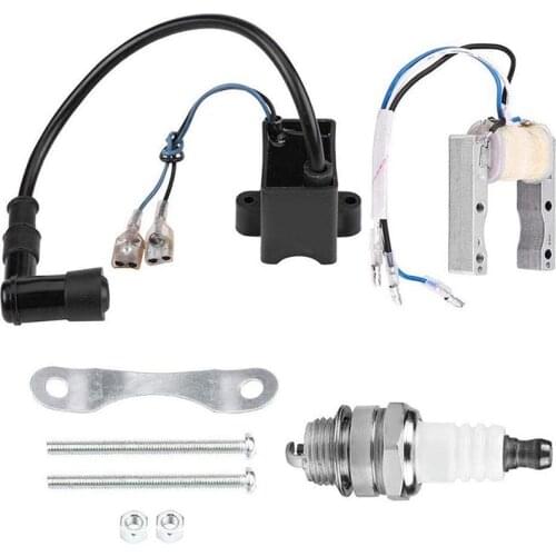 High Quality CDI Ignition Coil Magneto Coil System for Motorized 49cc 66cc 80cc Engine Bicycle Spark Plug Easy To Install