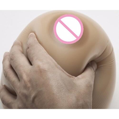 3600g Huge Shemale Fake Breast Round Silicone Forms Artificial Breasts for Cross dresser Transgender Drag Queen