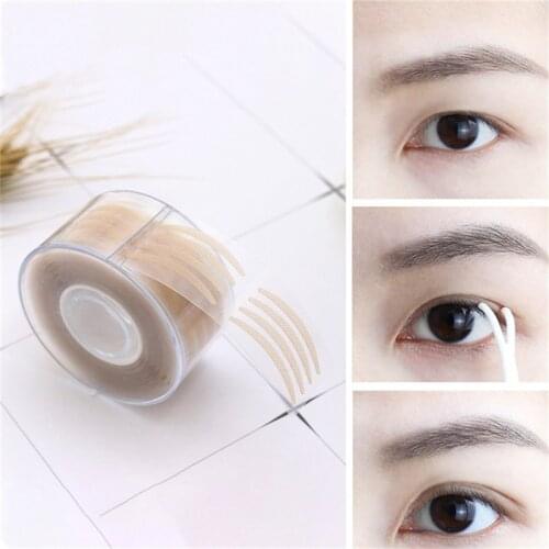 600PCS Invisible Eyelid Sticker Lace Eye Lift Strips Double Eyelid Tape Adhesive Stickers Eye Tape Tools