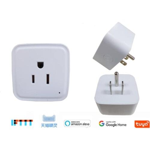 AC 90V 110v 220v 230v 240V 1CH WiFi smart socket 10A light/lamp American standard socket