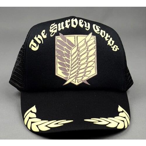 Attack on Titan hat Summer hat COSPLAY Attack on Titan logo cap