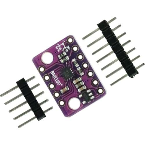 BMI160 GY-BMI160 6DOF 6-axis Rate Gyro Gravity Accelerometer Sensor Module IIC I2C SPI Communication Protocol 3-5V
