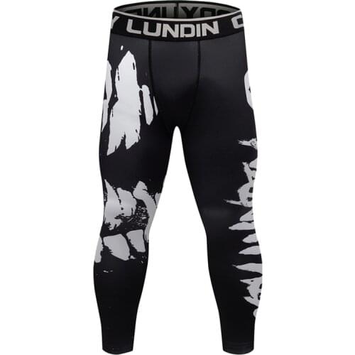 Cody Lundin Boxing Jogging Leggings Men Digital Printing Pants Jiu Jitsu Training Sport Trousers
