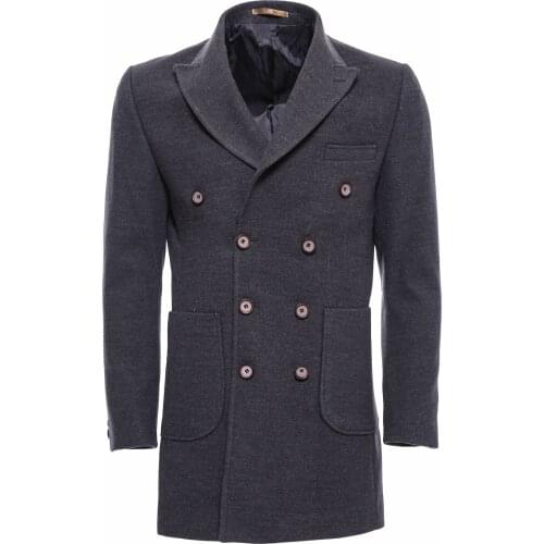 Double-Breasted Fume Coat