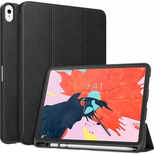 Flip Case For iPad Pro 11 2018 with Pencil Holder Slim Smart Stand Cover Auto Wake/Sleep Pu Leather for iPad 2018 11 Funda Capa