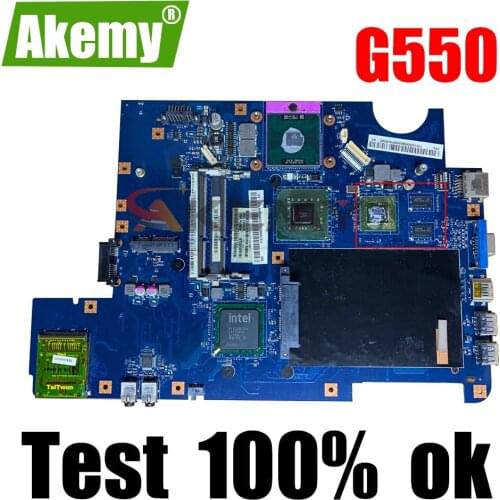Laptop Motherboard For LENOVO Ideapad G550 Mainboard KIWA7 LA-5082P N10M-GS2-S-A2 DDR3