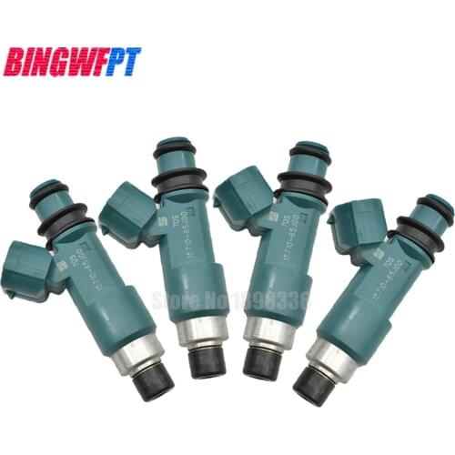 Set of 4 Flow Matched high quality Fuel Injectors nozzle injection for Suzuki SX4 2.0L L4 07-09 1571065J00 15710-65J00 FJ105