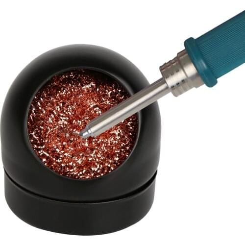 Soldering Iron Tip CLeaning Solder Nozzle Cleaner Copper Wire Ball Desoldering Cleaning Ball Welding Soldering Iron Mesh Filter