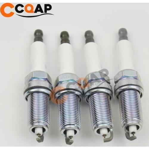 4pcs NEW Platinum Spark Plugs 12122158253 PLZFR6A-11S For BMW E60 E83 E85 E90 X3 X5 Z4 PLZFR6A11S