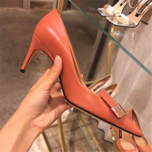 Luxury Designers Womens Fashion Shoes 2021 Bling Pointed Toe Party High Heels Pumps Shoes