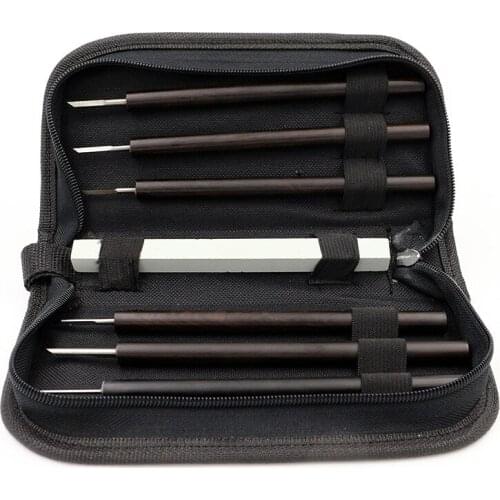 Handmade Nuclear Carving Knife Olive Core Carving Knife Micro Carving Knife Wood Carving Knife Nuclear Carving Knife Set 6 Pack