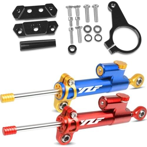 FOR Yamaha YZF R1 R6 R15 R25 2011 -2019 Motorcycle Stabilizer Damper Complete Steering Mounting Bracket YZFR3 YZFR6 YZFR15 V3