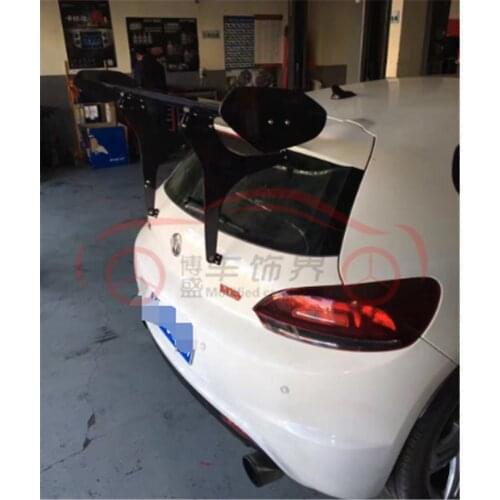 For Scirocco Golf 4 5 6 7 MK4 MK5 MK6Carbon Fiber rear boot Wing Spoiler Rear Roof Spoiler Wing Trunk Lip Boot Cover Car Styling